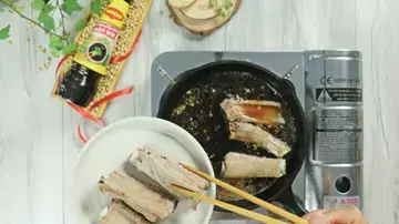 Sườn cây sốt Teriyaki 04