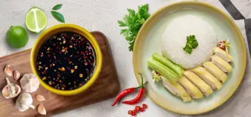 Sốt tương Maggi chấm gà luộc vị Nam