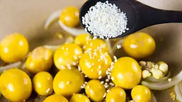 Đậu cô ve xào trứng 04