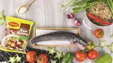 Canh chua cá lóc nấu khế