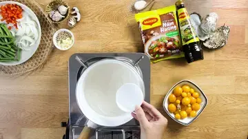 Đậu cô ve xào trứng gà non 02