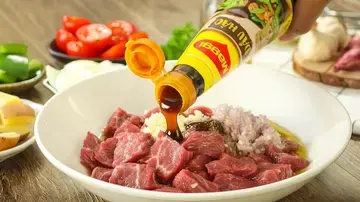 Xiên bò 2