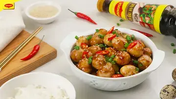 Trứng Cút Rim Mặn 5