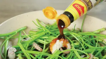 Rau muống xào bạch tuộc 4