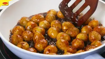 Trứng Cút Rim Mặn 4