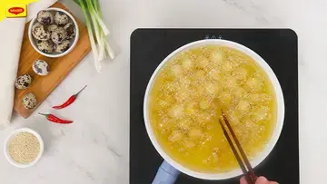Trứng Cút Rim Mặn 2