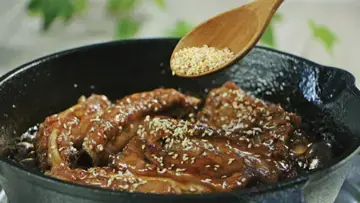 Sườn cây sốt Teriyaki 05