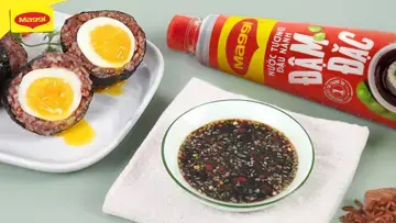 Trứng lòng đào bọc rong biển