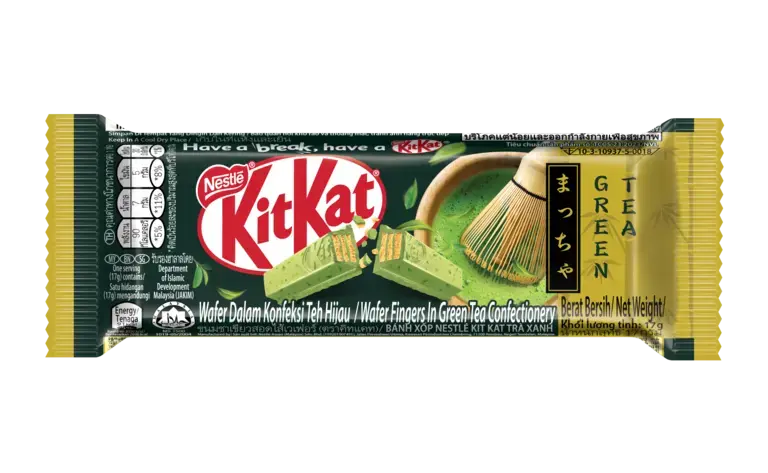 Bánh xốp Nestlé KIT KAT trà xanh