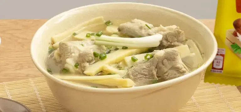 Canh Sườn Nấu Măng Cover