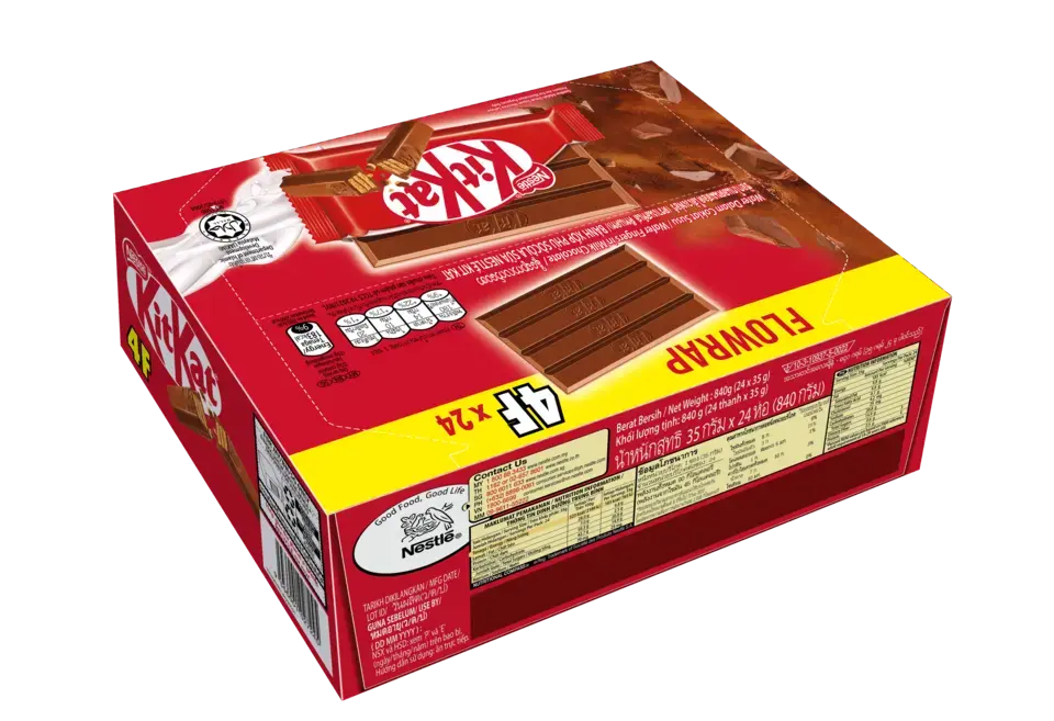 Bánh xốp phủ sôcôla sữa Nestlé KIT KAT