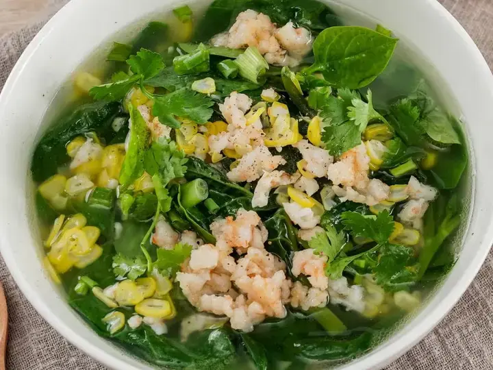 Canh Mồng Tơi Bắp Ngọt Cover