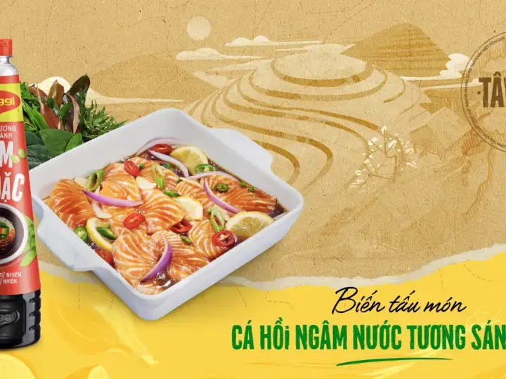 Cá Hồi Ngâm Nước Tương