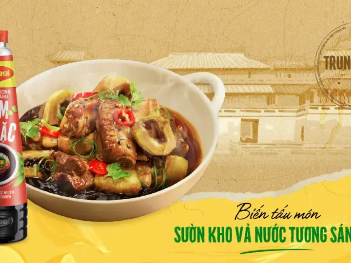 Sườn Kho Nước Tương Quả Vả