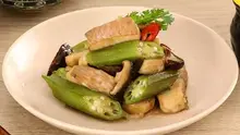 Cá Lóc Xào Đậu Bắp Nấm Đông Cô
