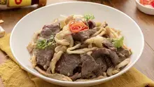 Củ Cải Khô Xào Thịt Bò