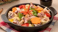 Đầu Mực Xào Rau Củ