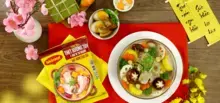 Canh Sườn Non Ngũ Sắc