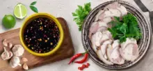 Sốt tương Maggi chấm thịt luộc vị Bắc