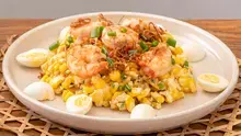 Bắp Xào Phô Mai Tôm Trứng