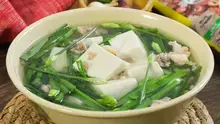 Canh Hẹ Đậu Hủ Hoa
