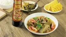 Bò Xào Măng Tây Bắp Nụ