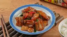 Thịt Ba Chỉ Kho Mặn Ngọt