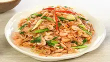 Tép Muỗi Xào Hành
