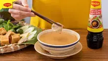 Nước Chấm Bún Đậu Chiên Giòn