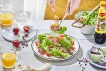 Xà Lách Trộn Thịt Bò Cà Chua