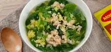 Canh Mồng Tơi Bắp Ngọt