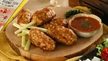 Chả Gà Bọc Sả Sốt Tương
