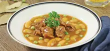 Bò Hầm Bia Và Đậu Trắng