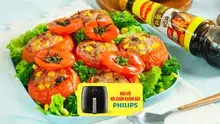 Thịt Nhồi Cà Chua Dầu Hào