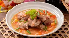 Sườn Non Xào Mứt Me