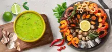 Sốt tương Maggi chấm hải sản