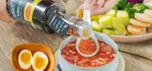 Rau Luộc Chấm Mắm Lòng Đào