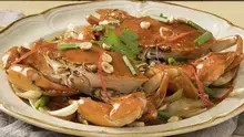 Cua Xào Sa Tế Cay
